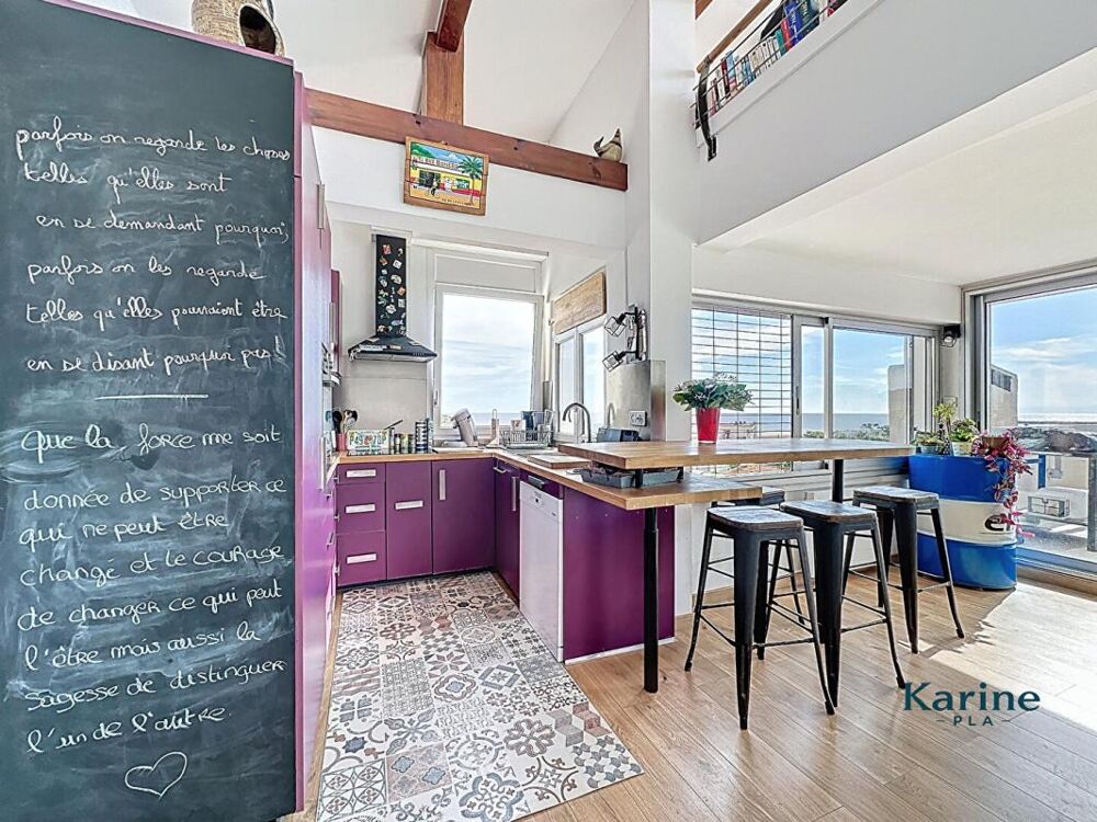 Vente Duplex T4 87m - Rooftop, Piscine & Vue Mer - St Pierre la Mer