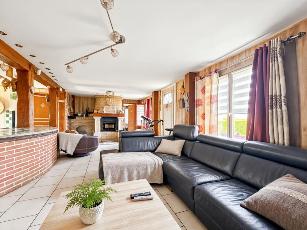 Vente Maison LONGÈRE DE 140 M² AVEC VUE SUR LA FORÊT DE NIEPPE - 3 CHAMBRES - VIE DE PLAIN-PIED - TERRASSE AVEC PERGOLA - MERVILLE Merville