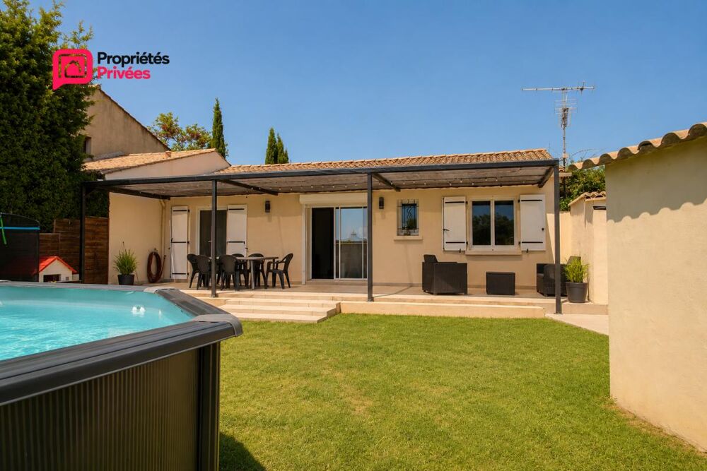 Vente Villa Villa Uzès 4 pièce(s) 87 m2 ,3 chambres , terrain de 387m2 , Terrasse Uzes