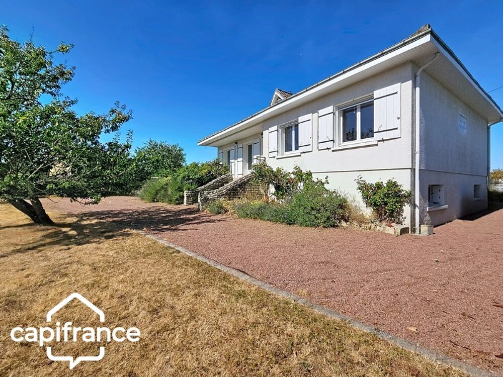 Vente Maison Maison sur sous-sol 121 m² – 5 chambres – terrain clos 1 305 m² – Saint-Jacques-de-Thouars, proximité immédiate de Thouars Saint jacques de thouars