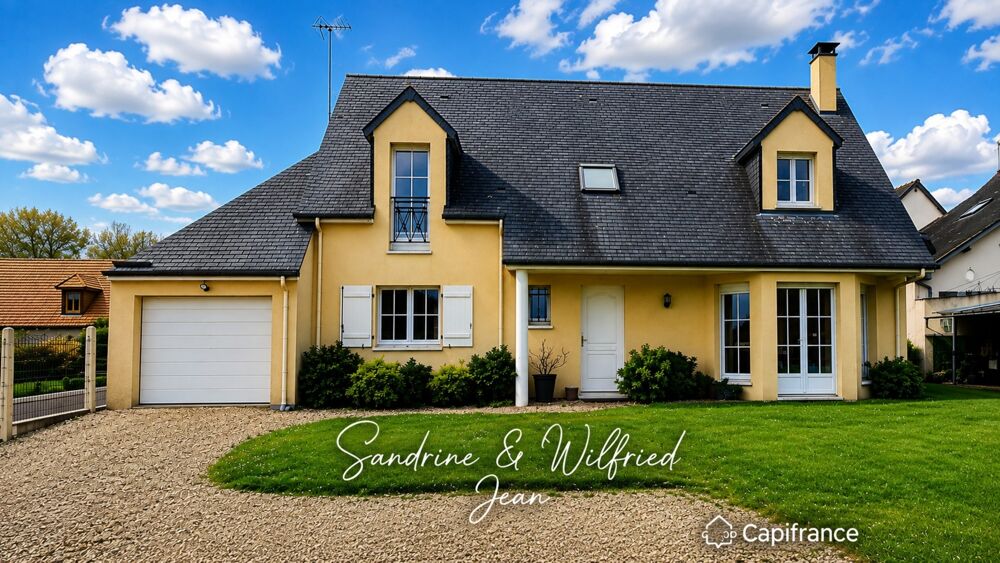 LES TROIS LACS (27) - Maison individuelle - 4 chambres + bureau - vie de plain-pied - terrain de 1200 m²
