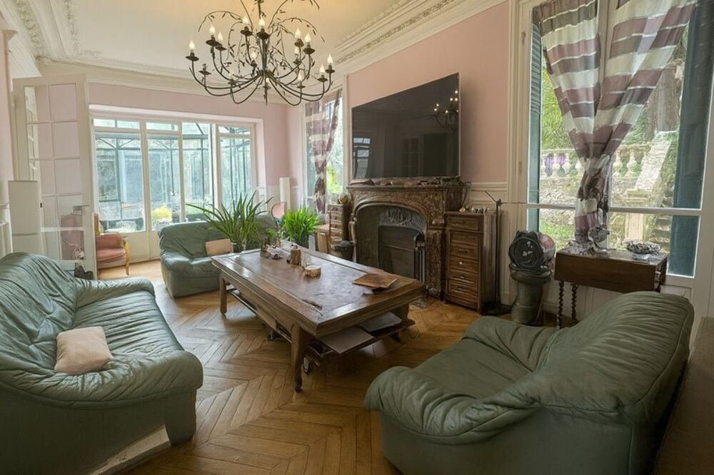 Vente Maison VAURÉAL VILLAGE – DEMEURE HAUSSMANNIENNE D'EXCEPTION Vaureal