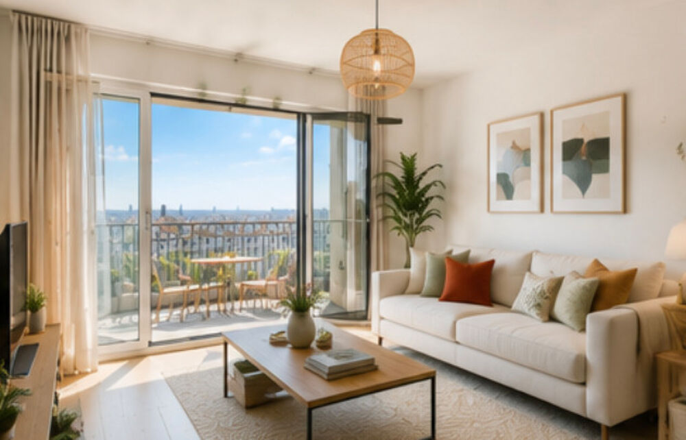 Vente Appartement T3 en étage élevé avec balcon et vue dégagée – À deux pas du marché de Cachan Cachan