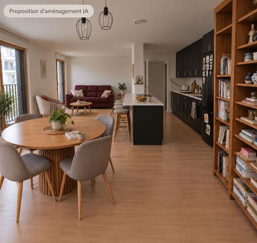 Vente Appartement La Défense - 4P 80 m²  avec balcon - Immeuble 2020 Nanterre