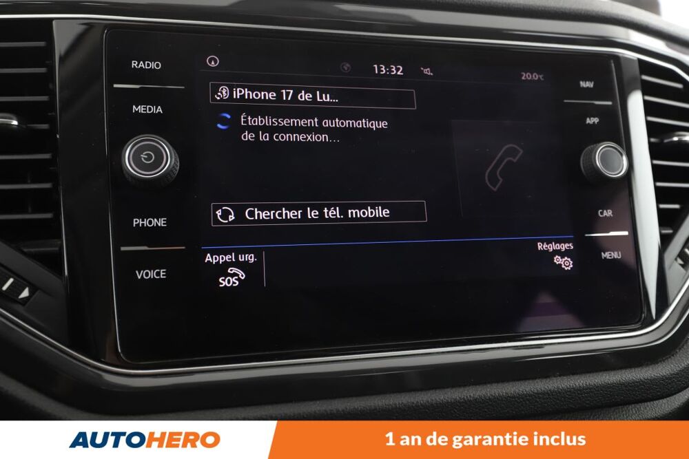 T-ROC 1.5 TSI EVO Carat DSG7 150 ch 2020 occasion 92130 Issy-les-Moulineaux