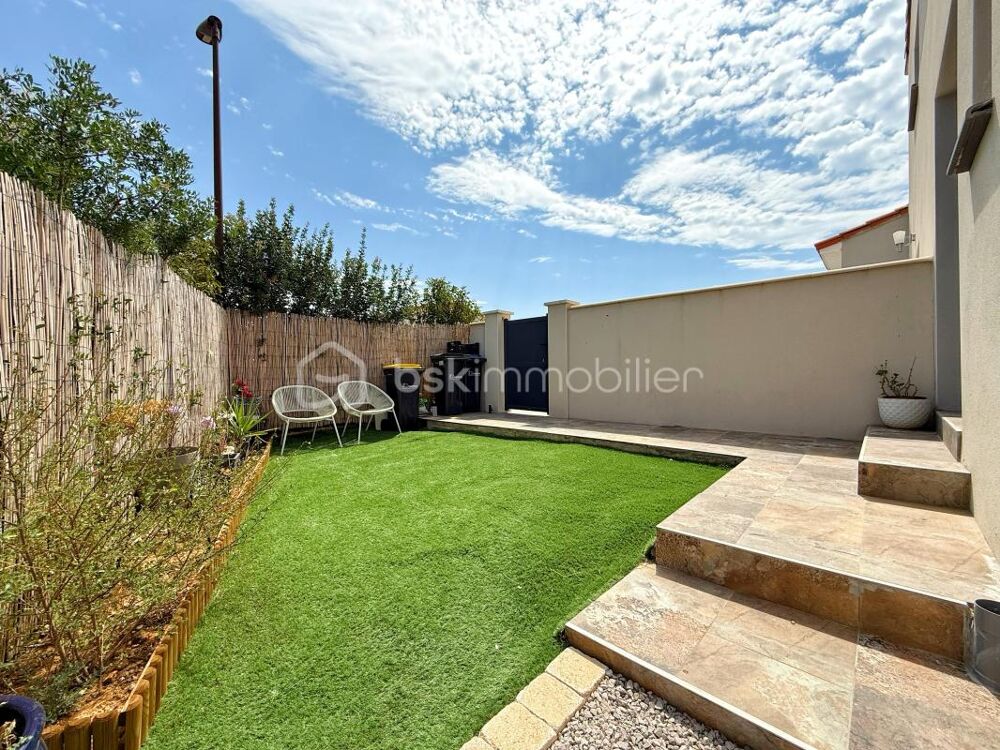NISSAN-LEZ-ENSERUNE  MAISON CONTEMPORAINE 129 m²  5 CHAMBRES  PISCINE  GARAGE  TERRAIN 300 m²