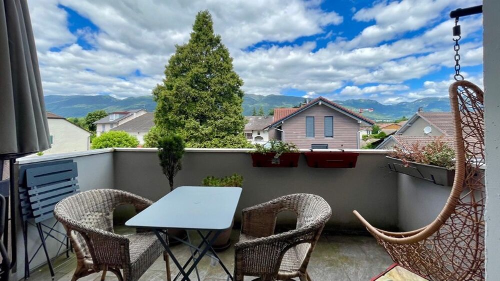 Appartement à vendre 2 pièces SEGNY (01) Duplex dernier étage avec terrasse et vue Jura - Ségny centre
