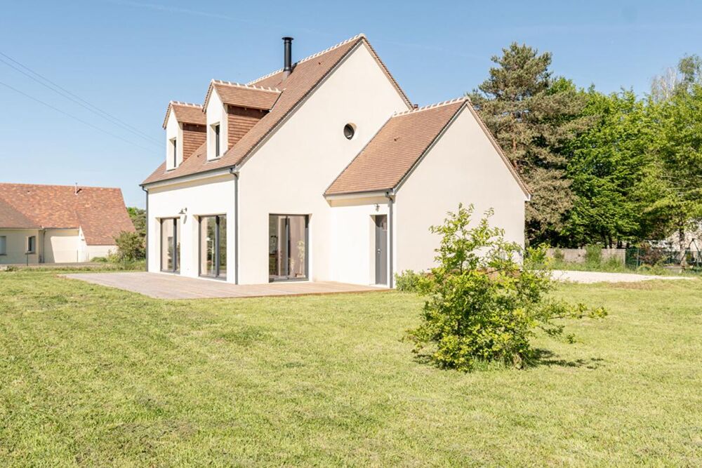 LIEUX UNIQUES ® x PROPRIÉTÉS PRIVÉES PROPOSE MAISON CONTEMPORAINE 113 M² - MONT-PRÈS-CHAMBORD - TERRAIN 2860 M²