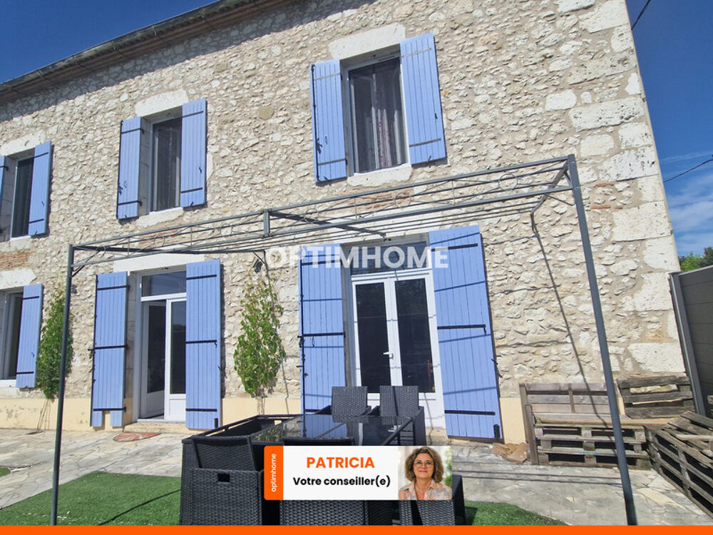 Maison à vendre 10 pièces MOUSTIER (47)