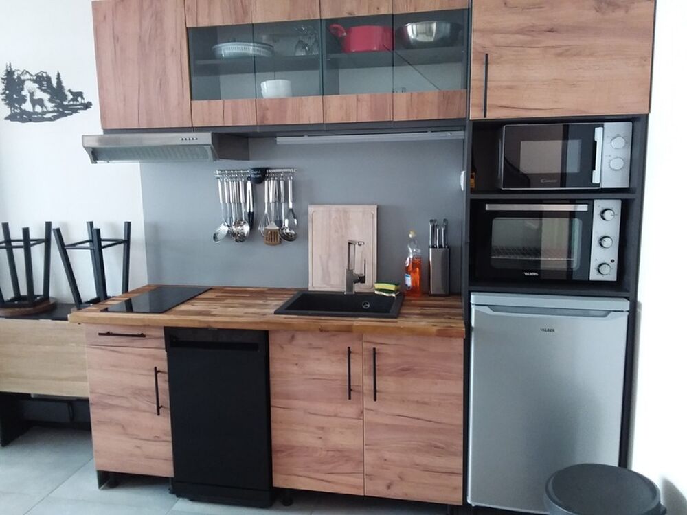 Vente Appartement Appartement à vendre 1 pièce 24 m² avec balcon, cellier, casier à ski La mongie