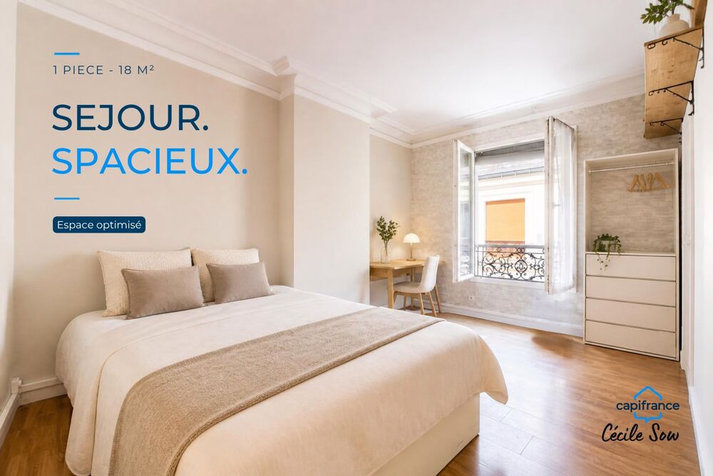 Vente Appartement Idéal investisseur, pied-à-terre, primo-accédant ou logement étudiant - Studio 17,88 m² – Paris 17?, quartier Ternes / Maillot – Paris 17