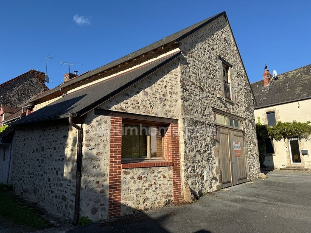   DUN LE PALESTEL SUPERBE GRANGE RENOVEE AVEC GOUT A USAGE PROFESSIONEL ET/OU D'HABITATION OU DE GARAGE Dun le palestel