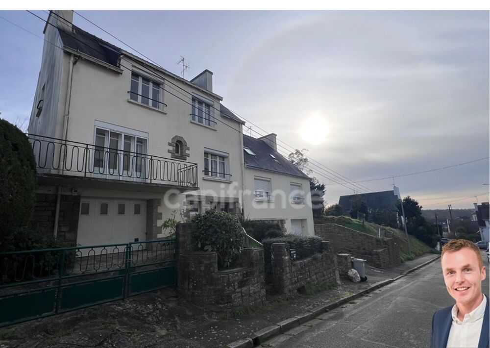 Vente Maison Département Finistère (29) – À vendre à Quimper : Maison T6 de 116 m² habitable (142 m² utiles) sur un terrain de 354 m² avec ga Quimper