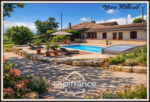   Propriété de charme 250m² habitable, avec piscine, 3 hectares de terrain et potentiel d'activité touristique Maison - 10 pièce(s) - 250 m²
