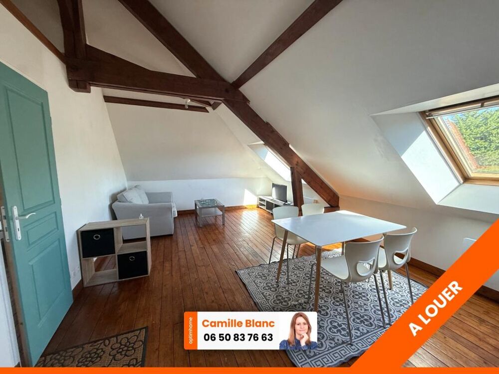 Location Appartement ? JOUY CENTRE – T2 meublé de charme – Parking – Disponible de suite Jouy