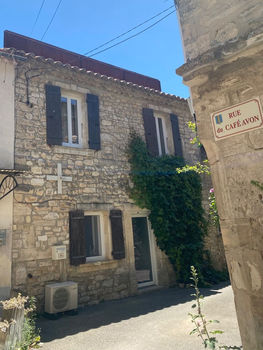 Vente Maison ISSIRAC – MAISON DE VILLAGE T3 EN PIERRE AVEC TOIT-TERRASSE ET VUE – DÉPENDANCES EN OPTION Issirac