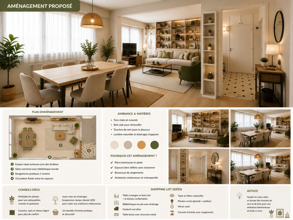 Appartement à vendre 4 pièces DIJON Montchapet - Spuller - 77m²