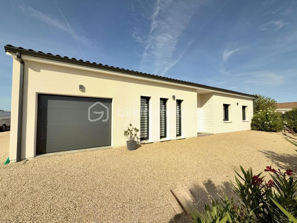Maison plain-pied 120 m²  3 chambres  RT 2012  DPE A  20 min Poitiers