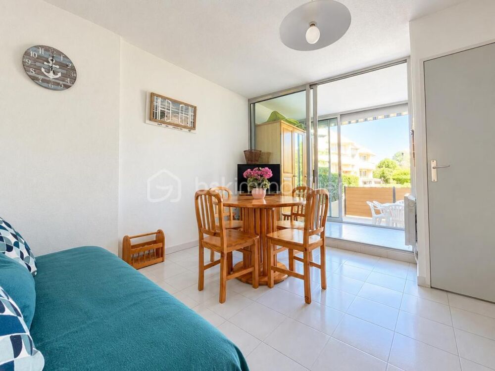 Vente Appartement P2 cabine en RDC Loggia, Terrasse et parking à Le Grau Du Roi Le grau du roi