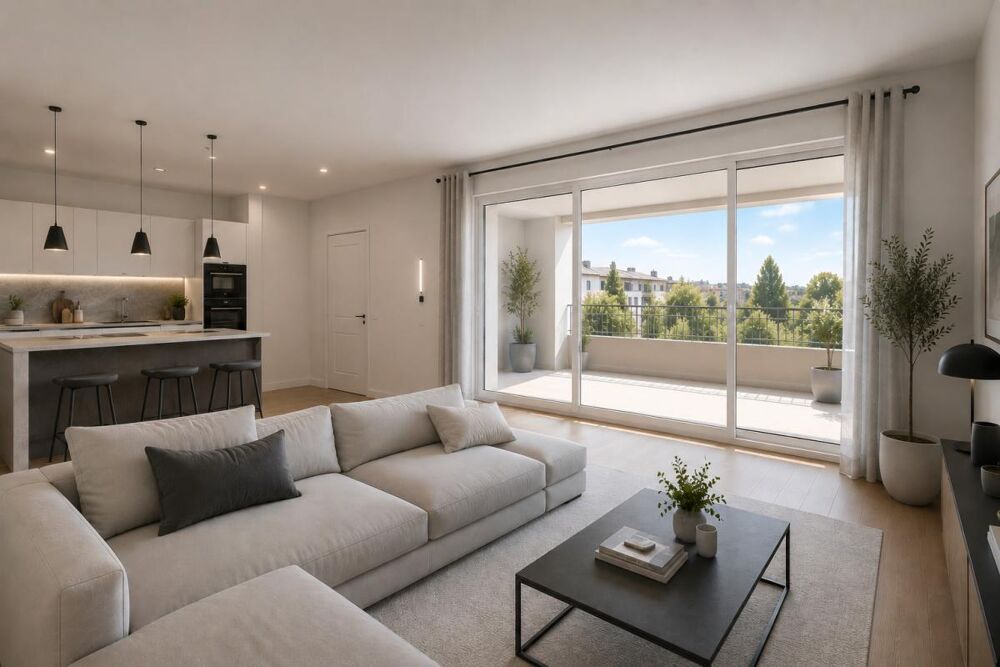 Vente Appartement T3 VILLEURBANNE 68m²  - TERRASSE -  SÉJOUR OUVERT Villeurbanne