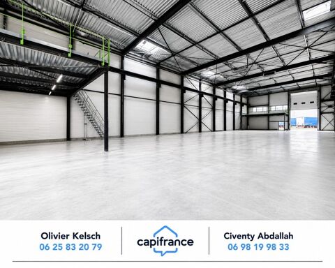 LOCAL INDUSTRIEL NEUF 1 058 M&sup2; &Agrave; VENDRE – PONT ROULANT 12,5 T – HSP 12 M – SAVOIE- SAINTE HELENE SUR ISERE (73) 1999000 73460 Sainte helene sur isere