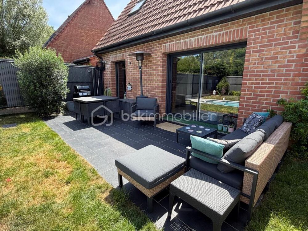 Vente Maison NOUVEAUTÉ SEQUEDIN - INDIVIDUELLE 104M2 - 4 CH - JARDIN PISCINE - GARAGE Sequedin