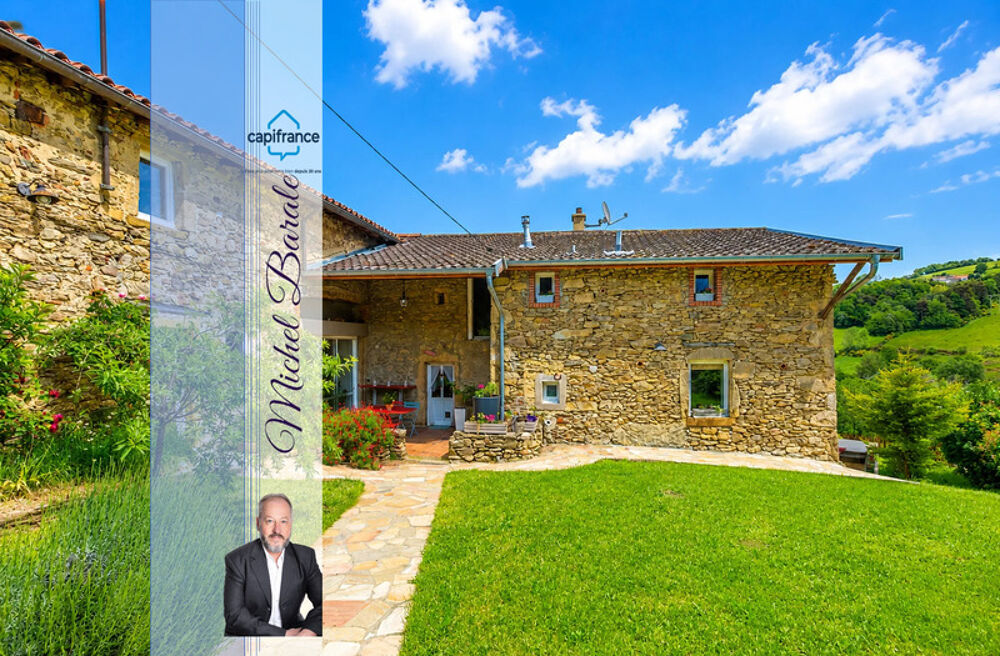 Maison dhôtes de caractère avec 7 chambres  Montromant (69)