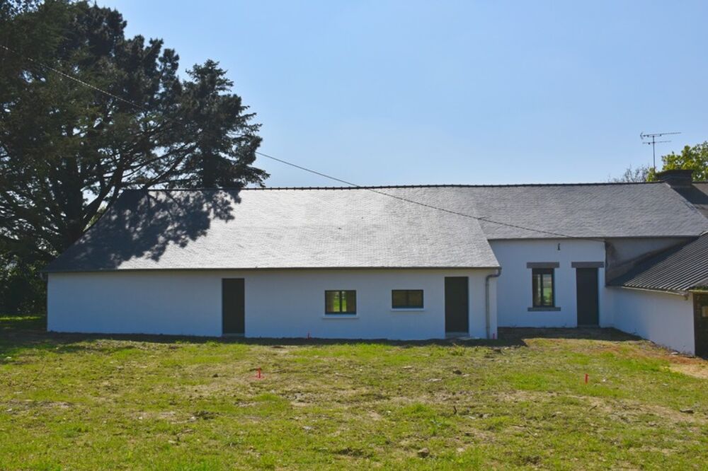 Longère à rénover, 94m2 sur terrain clos de 655 m2, SAINT MARTIN SUR OUST (56200)