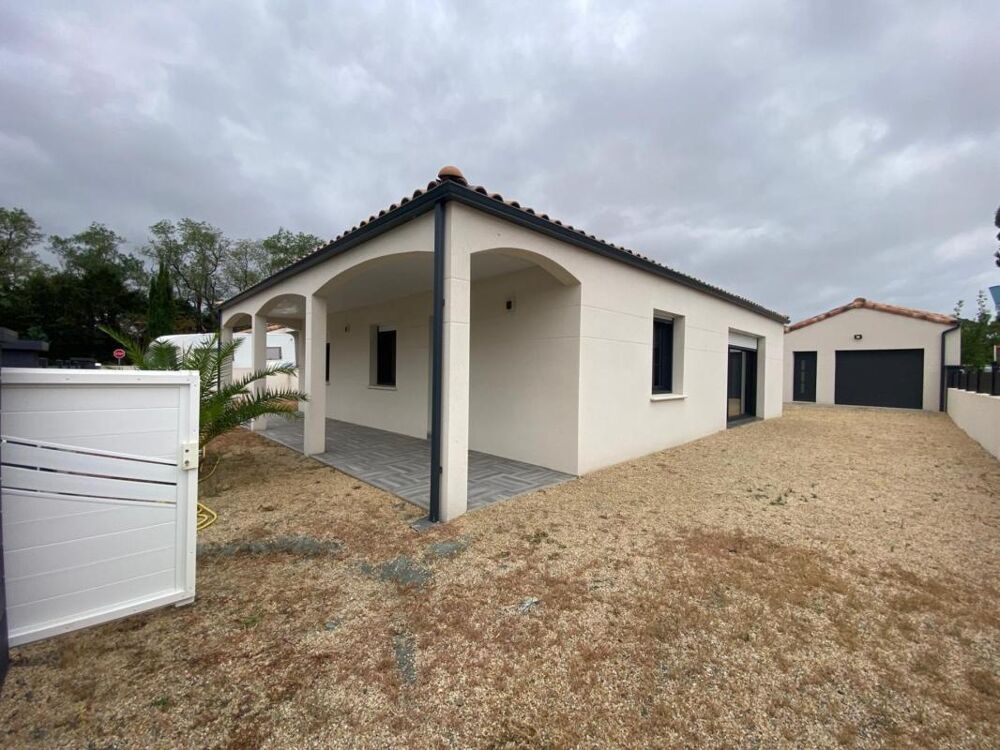 SECTEUR ANGLES ET LA TRANCHE SUR MER VILLA PLAIN PIED GRAND CONFORT 3 CHAMBRES AVEC GARAGE ET JARDIN