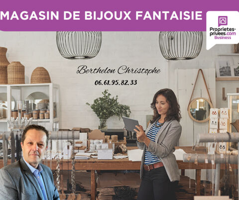 EXCLUSIVITE - Fonds de Commerce de  Bijouterie, Objets de Mode 56000 89200 Avallon