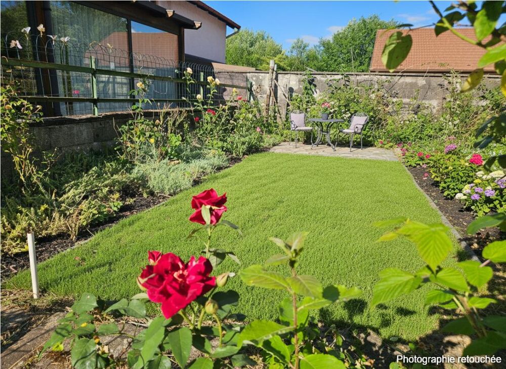 Maison mitoyenne 250 m² , jardin , 2 garages + carport, , 7 chambres, centre-ville Corcieux
