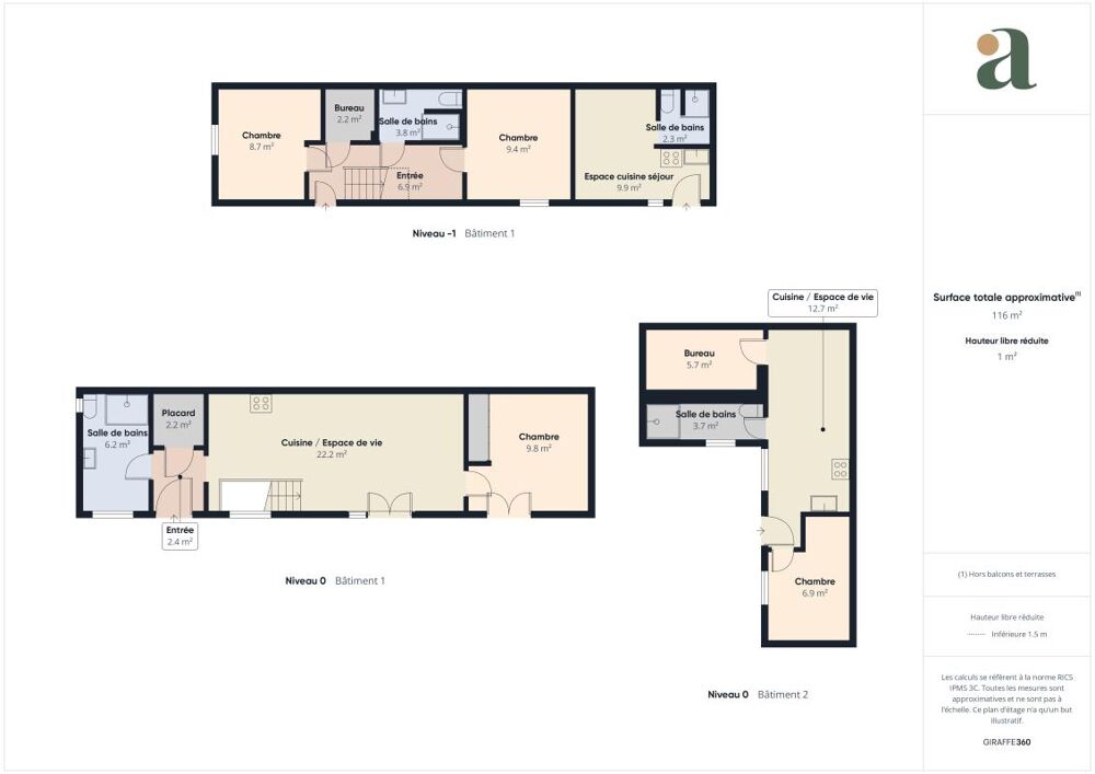 Maison avec dépendances habitables en vente à Bezons (95870)