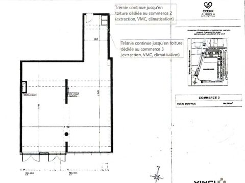   A louer, Local commercial de 144 m², Square Benes, Saint Laurent du Var 06700, Alpes-Maritimes 