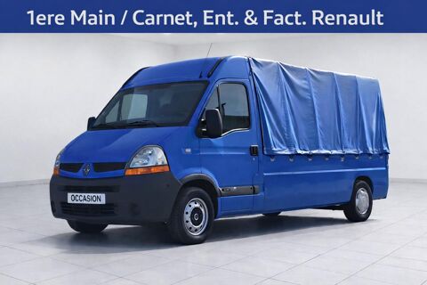 Renault Master 1&deg; Main / 2.5L Dci 100cv Pack Confort Plateau Bach&eacute; idem : B 2009 occasion Abbecourt 60430