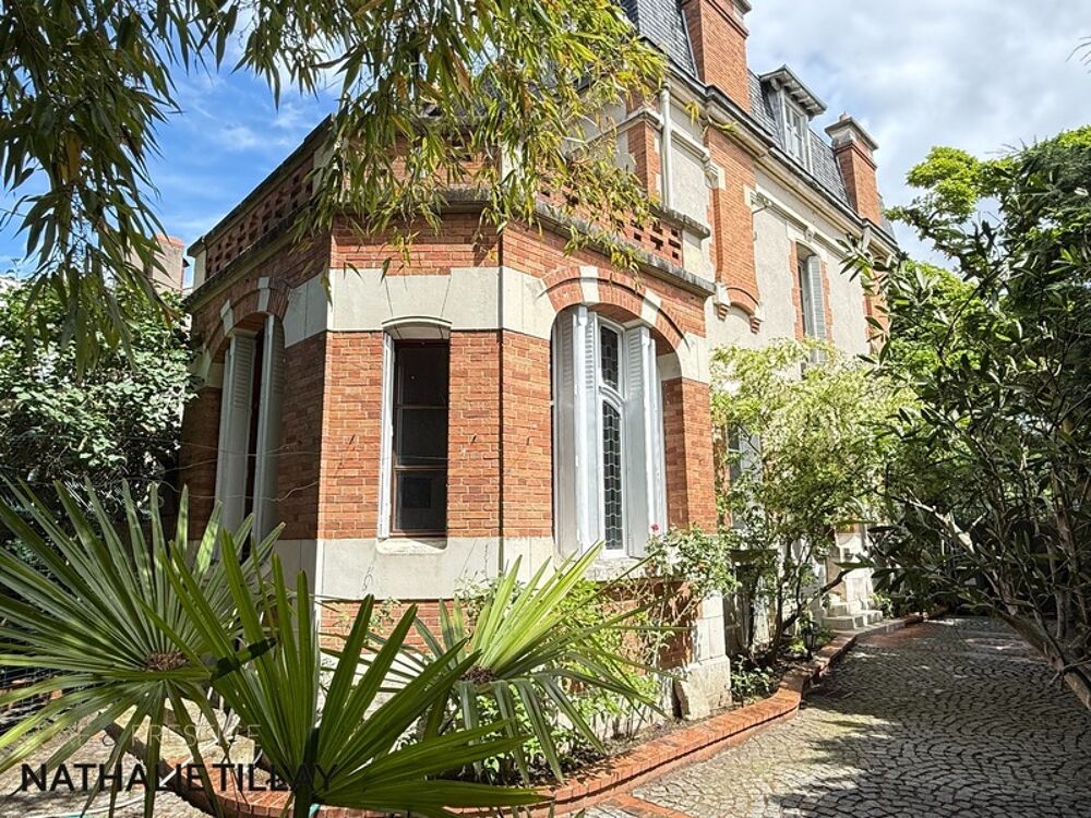 Orleans St Marceau, a vendre maison bourgeoise avec jardin
