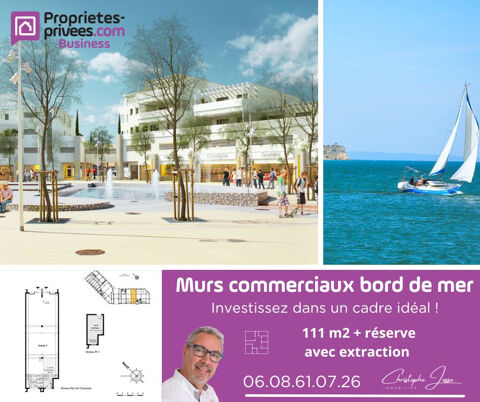 PORT LEUCATE -  MURS COMMERCIAUX 111 m&sup2; 266316 11370 Port leucate