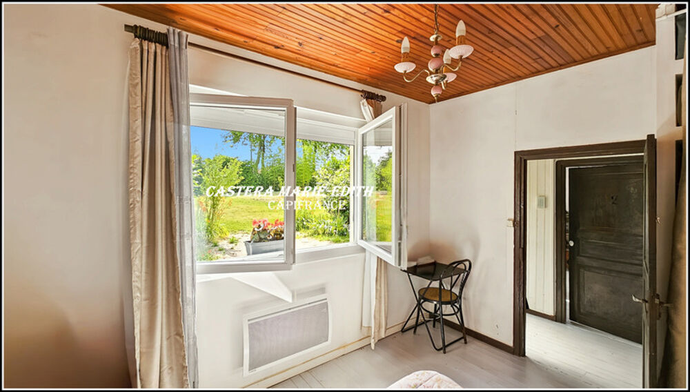 Maison MEUBLEE de PLAIN-PIED - 7 pièces +Véranda + Hangar - Proche VIC-FEZENSAC dans le GERS (32)