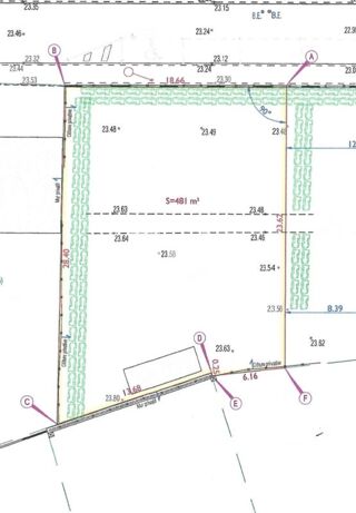 Terrain � vendre 481 m�