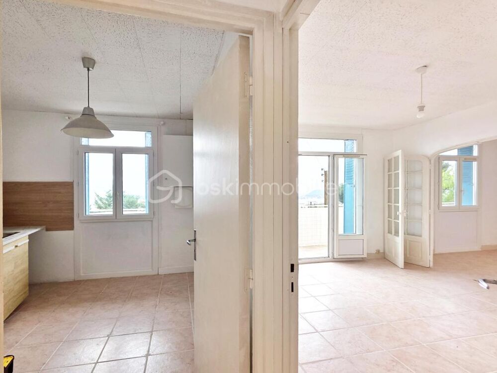 Vente Appartement Faron T3 de 64 m² au 1er étage d'une maison. Garage . vue mer Toulon
