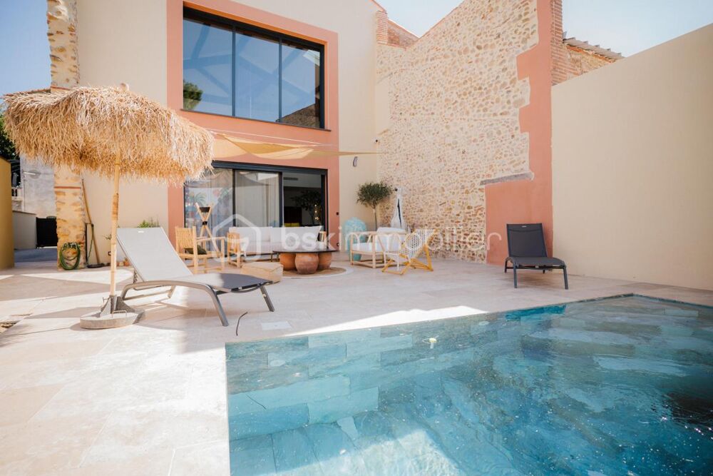 Vente Maison Bages (66) – Derrière la pierre, des volumes insoupçonnés Bages
