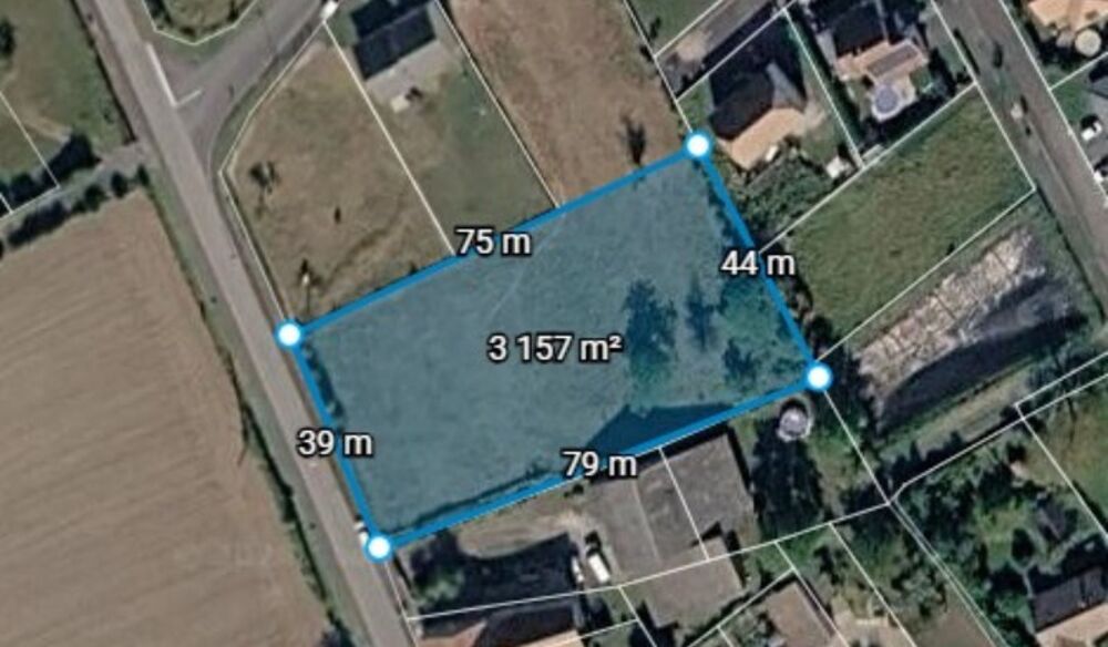 Vente Terrain Terrain constructible à vendre 3 180 m² à Lorquin (57), non viabilisé, borné Lorquin