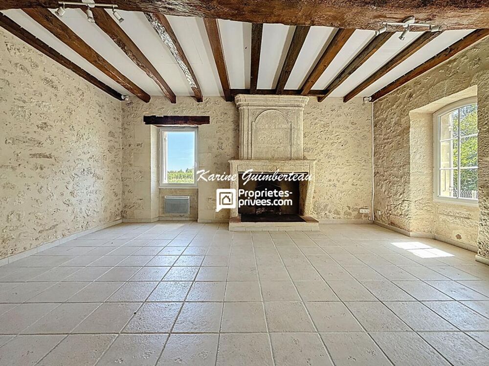 Vente Maison Maison en pierre Fronsadais 160 m2 + jardin + dépendance + garage Fronsac