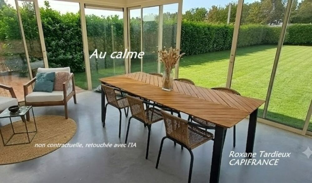 Maison à vendre 4 pièces (16) FLEAC 3 chambres, garage, véranda et terrain