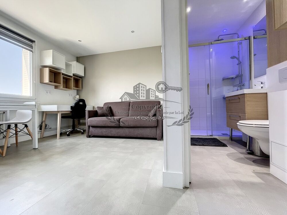 Location Appartement Superbe Studio 18.10 m² entièrement meublé et équipé Lyon 3e, Accès Universités, tram T3 et métro D Lyon 3