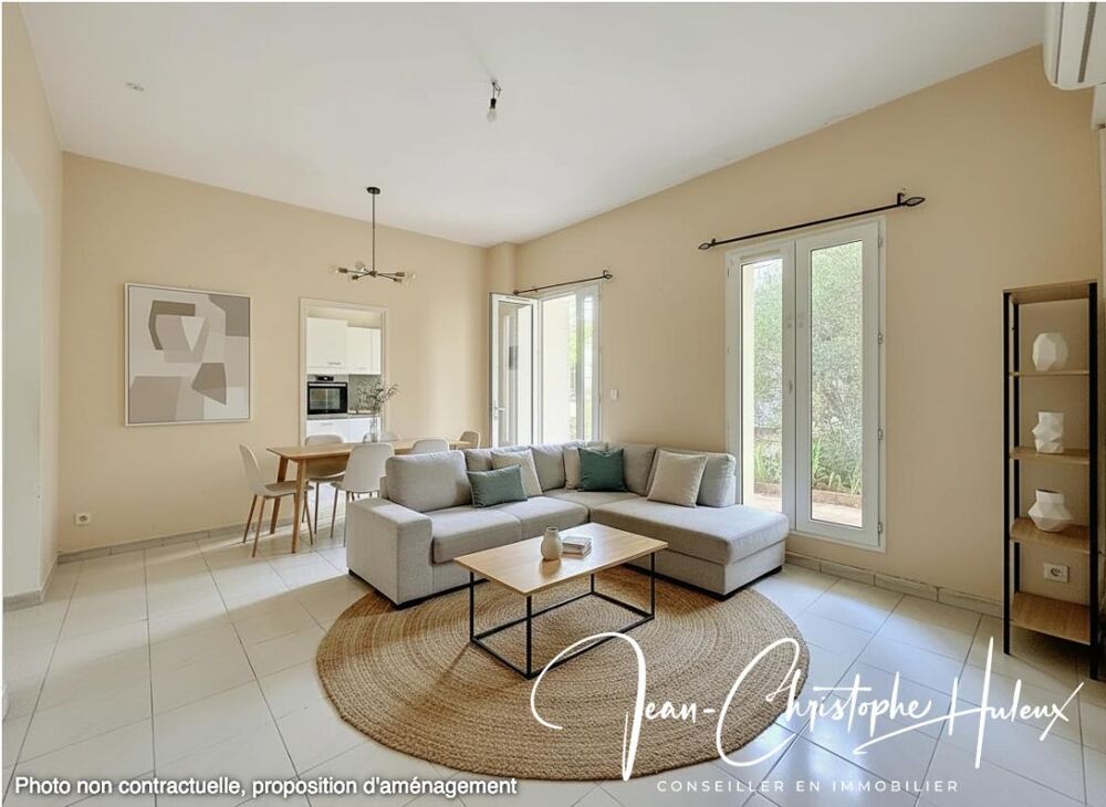 Appartement Nimes 3 pièce(s) 55 m2 climatisé, loué