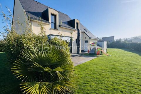   Maison familiale r�cente avec vie de plain-pied � 112 m� � Terrain clos 800 m� � Tr�livan Maison - 5 pi�ce(s) - 112 m�