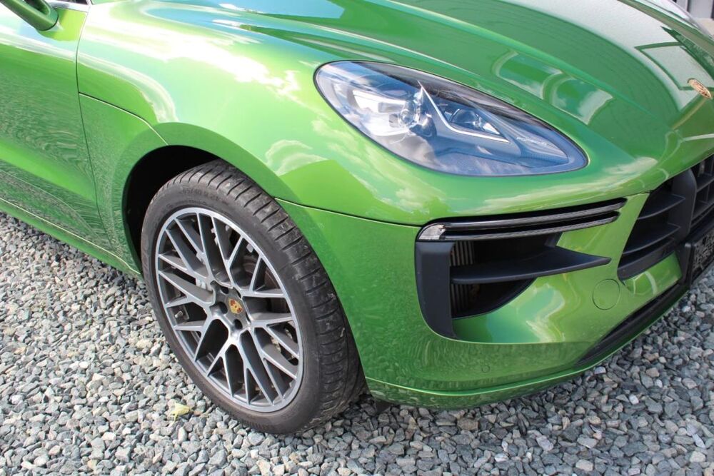 Macan Turbo – LED Jantes 21 Mamba Green Metallic 2e Main 2019 occasion 33000 Bordeaux