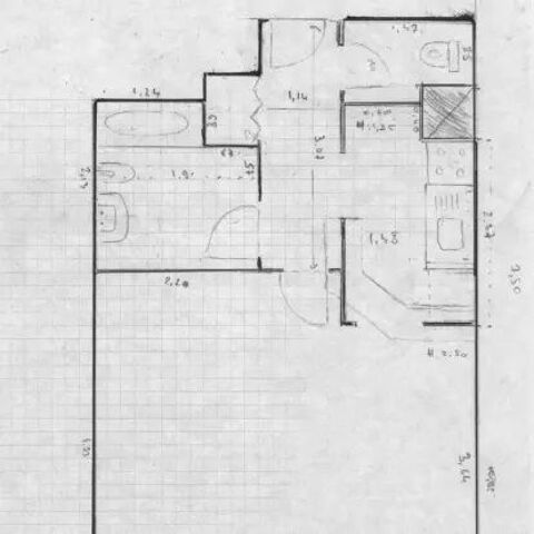  Appartement � louer 1 pi�ce 32 m�