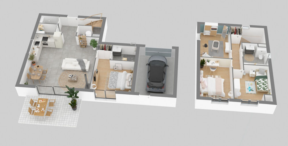 Maison neuve 5 pièces avec jardin à Saint-Hilaire-de-Riez