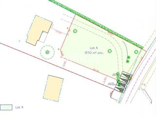  Terrain � vendre 970 m�